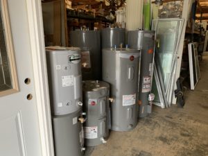 Rheem Water Heaters at Yankee Salvage